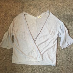 Eileen Fisher Cardigan Size Medium Light Blue